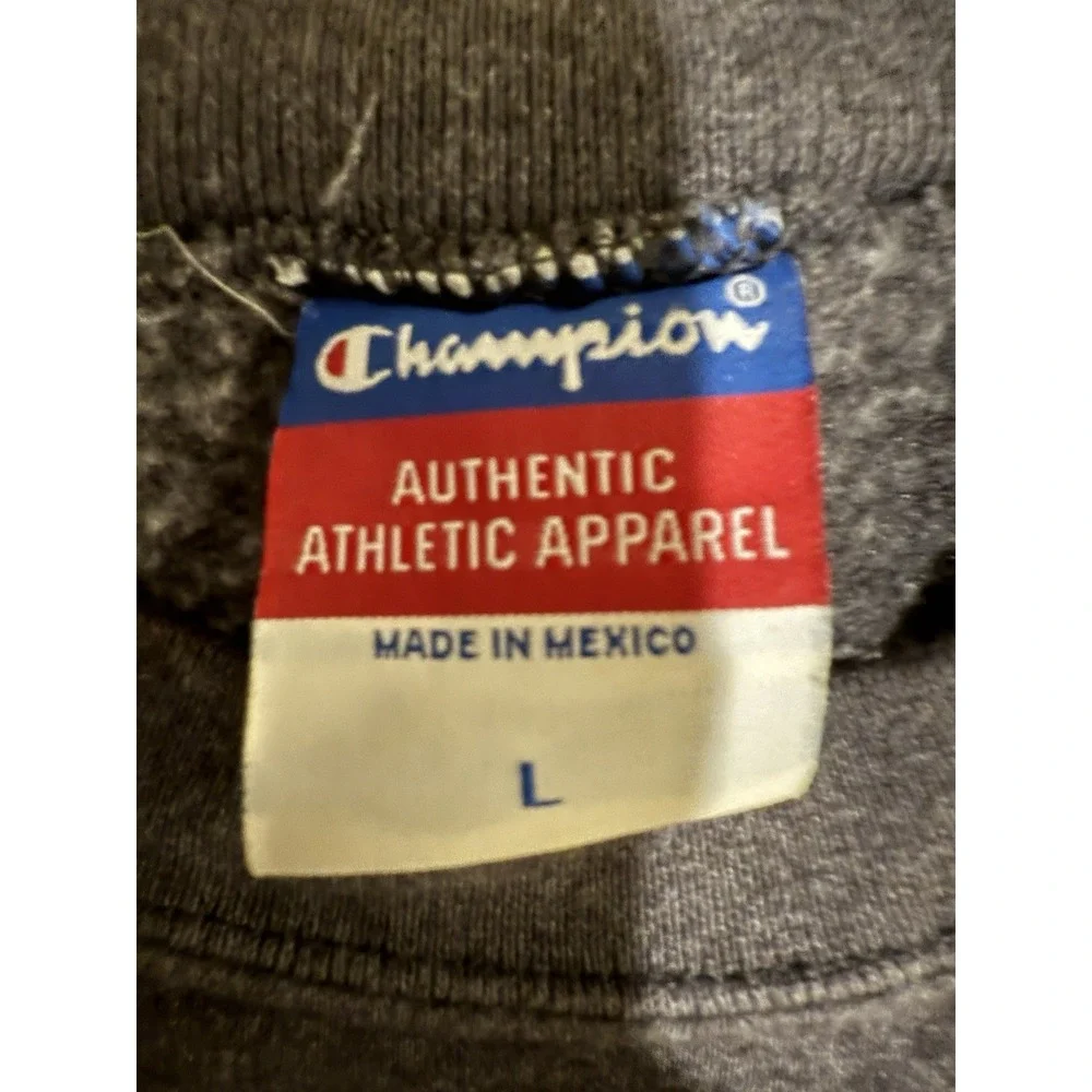 Vintage LSU Tigers Champion Men's Medium Pullover Sweatshirt Gray College Sz‎ L